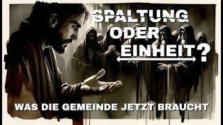 Spaltung oder Einheit  Was die Gemeinde jetzt braucht [upl. by Ellenwad]