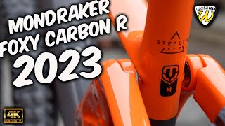 Mondraker Foxy Carbon R 2023 Flightcheck MondrakerTV [upl. by Aicnelav754]