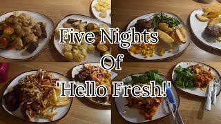 Meals Of The Week  Hello Fresh  UK Family [upl. by Hakvir]