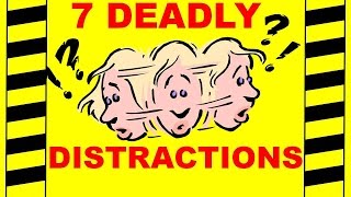 7 Deadly Distractions  Driving Operating Forklifts or Machinery  Safety Training Video [upl. by Micro]