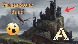 Huge Dragonstone and Dragon pit build HOTD ARK Style [upl. by Squires843]