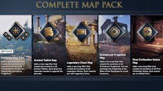 Assassins Creed Odyssey  Complete Map Pack [upl. by Bein322]