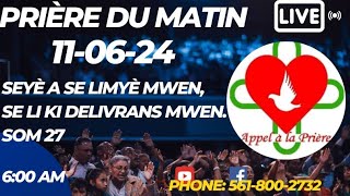 SEYè A SE LIMYè MWEN LI KI DELIVRANS MWEN  110624  Appel à la Prière  Frère Mohandas IMMANUEL [upl. by Itida]