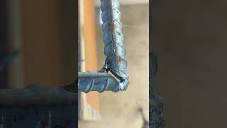 secret of strong rebar welding welding welder weld stickwelding [upl. by Torrell]