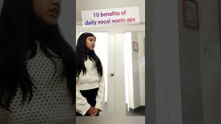 10 benefits of vocal warm ups everyday Check the details 👇 [upl. by Laise]