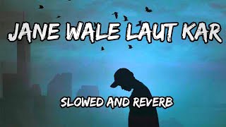 Jane Wale Laut Kar  Slowed And Reverb  B Praak Song By Slowed Music Production [upl. by Utimer]