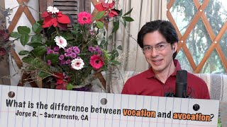 What is the Difference between Avocation and Vocation Ask Cozy Grammar [upl. by Brie757]