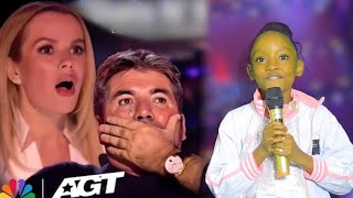 Most UNEXPECTED performance in AGT finals GOLDEN BUZZER 9 years old MADE Judges CRY [upl. by Eenttirb]