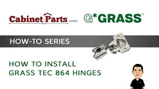 How to Install Grass Tec 864 Hinges [upl. by Nelan103]