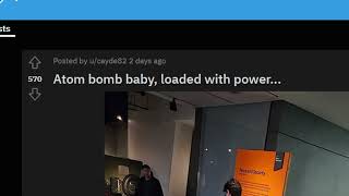 Reddit sings Atom Bomb Baby [upl. by Peskoff]