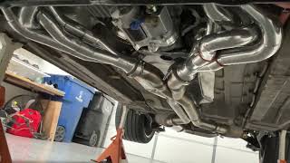 64 liter 928 walk around part 3 Headers exhaust amp transaxle [upl. by Hastie]