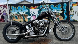 1990 evo softail springer chopper [upl. by Ik]