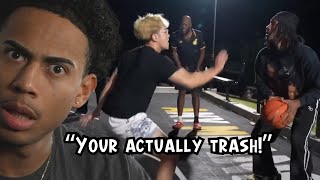 JASON DONT GO OUT LIKE THAT QBALLER REACTS TO DUKE DENNIS VS JasonTheWeen 1V1 Basketball [upl. by Kostman11]