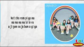 GFRIEND  NAVILLERA Lyrics easy lyrics [upl. by Rakel]