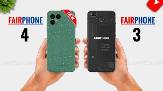 Fairphone 4 Vs Fairphone 3  Full Comparison ⚡ [upl. by Dlanor]