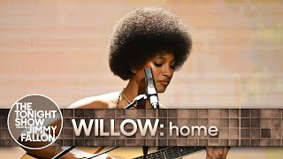 WILLOW home  The Tonight Show Starring Jimmy Fallon [upl. by Avron]