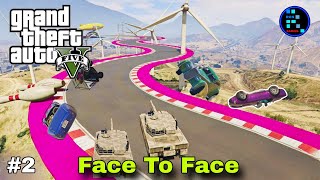 GTA V  Super Funny Face To Face Wind Turbine 2 [upl. by Muhcan]