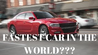 Fastest V6 in the world 0 to 60 times  Uconnect 2017 Update Review [upl. by Suisyola235]