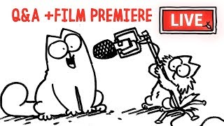 New short PREMIERE and QampA with Simon  Simons Cat  LIVE [upl. by Ayatnwahs415]