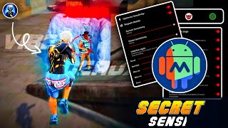 Free fire aimcontrol Apk ☠️ Macrodroid sensi  red button free fire 🔥 free fire headshot setting ⚙️ [upl. by Ulah]