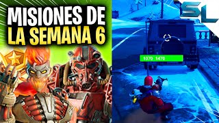 Como COMPLETAR TODAS las MISIONES DE LA SEMANA 6 TEMPORADA 3 CAPITULO 5 FORTNITE [upl. by Lliw316]