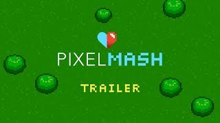 Pixelmash Trailer  ResolutionIndependent Pixel Art Software for PC and Mac [upl. by Cyprio]