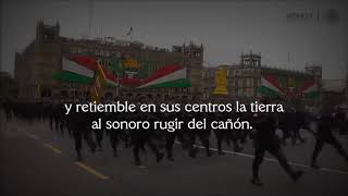 Himno Nacional Mexicano Completo de 10 estrofas con letra [upl. by Evvy]