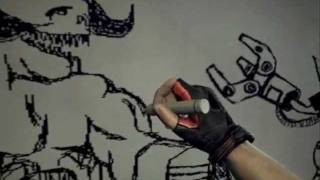 Duke Nukem Forever  Whiteboard Drawing  Cyberdemon [upl. by Hannan217]