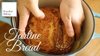 Tartine Sourdough Bread  A Complete Bakers Guide ASMR [upl. by Lyj65]