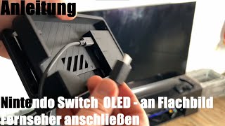 Nintendo Switch mit Fernseher verbinden  Einfach an den TV anschließen  Testventure [upl. by Nehgaem486]