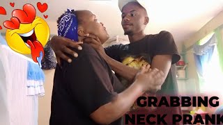 STARTING AN ARGUMENT THEN GRABBING HER NECK PRANK GONE RIGHT [upl. by Asit]