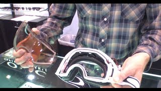 First Look Oakley Airbrake Goggles  2012 Snowboard Previews  Board Insiders [upl. by Aicatsan833]