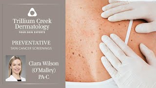 Preventative Skin Cancer Screenings with Clara OMalley PAC [upl. by Joan]