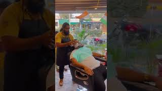 Saloon prank part 2🤣😂😍foryou comedy salon parlour beuty creator kishortandale [upl. by Hudgens]