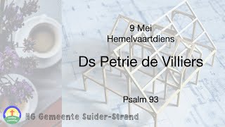 Hemelvaartdiens  Ds Petrie de Villiers  9 Mei  SuiderStrand Gemeente [upl. by Cerelia189]