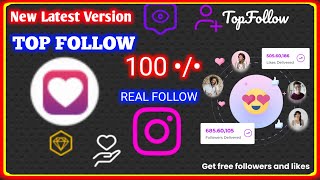 💯 New Real Follow Letest Version 2024 Ka Top Follow Apk  New Top Follow Ultimate Coins Apk [upl. by Yvon932]