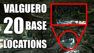 ARK Valguero  20 base locations hidden spots rat holes and more [upl. by Gabriele]