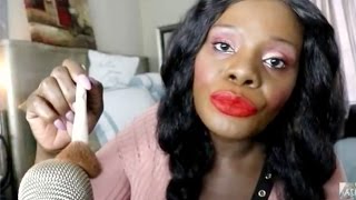 Makeup Chit Chat ASMR Soft Spoken Mouth Sounds [upl. by Spracklen]