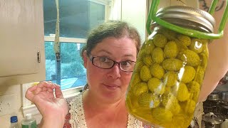 Pickled cucamelons Canning Mexican sour gherkins [upl. by Carola]