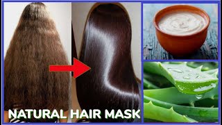 DIY CURDALOE VERA HAIR MASK 100 NATURAL AND EFFECTIVE HOME REMEDY [upl. by Onilegna]