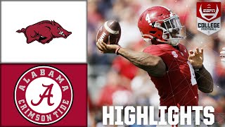 Arkansas Razorbacks vs Alabama Crimson Tide  Full Game Highlights [upl. by Burkitt465]