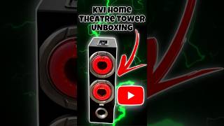 Best KVI Home Theatre Tower hometheater hometheatresystem hometheatersetup guruelectronics [upl. by Mosier]