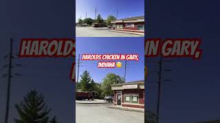 HAROLDS CHICKEN IN GARY INDIANA link in bio foodie fastfood [upl. by Aivekahs462]