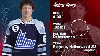 Fenplast QMJHL Prospects  Joshua Henry [upl. by Yreneh238]