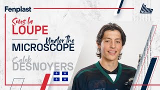 Espoirs LHJMQ Fenplast  Caleb Desnoyers [upl. by Aseek]