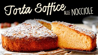 TORTA SOFFICE ALLE NOCCIOLE  Ricetta Facile  BuonIdea [upl. by Rebmetpes]