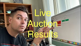 Auction Results live See what things sold for from our last adventure [upl. by Harbed]