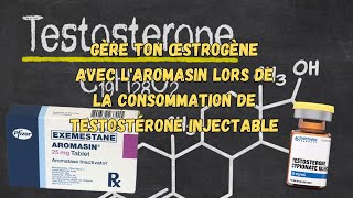 Gère TON œstrogène avec lAromasin lors de la consomation de testostérone injectable [upl. by Rimidalb]