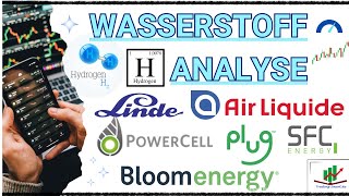 Wasserstoff AktienAnalyse Linde Air Liquide Bloom SFC Plug Power Powercell  Neuer Hype [upl. by Renita]