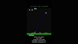 Laser Blast  1981  Atari 2600  Atari VCS atari arcadegame retrogame gameplay games gamer [upl. by Geddes57]